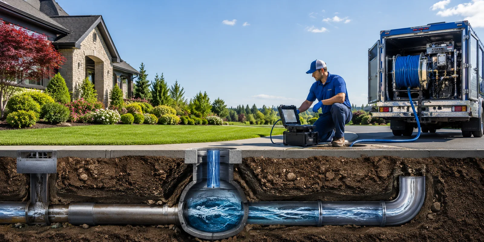 Drainage restoration information for Franktown, VA
